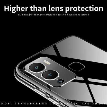 For Infinix Hot 12i MOFI Ming Series Ultra-thin TPU Phone Case(Transparent) - Infinix Cases by MOFI | Online Shopping UK | buy2fix