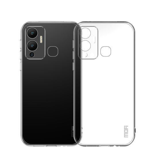 For Infinix Hot 12 Play MOFI Ming Series Ultra-thin TPU Phone Case(Transparent) - Infinix Cases by MOFI | Online Shopping UK | buy2fix