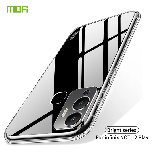 For Infinix Hot 12 Play MOFI Ming Series Ultra-thin TPU Phone Case(Transparent) - Infinix Cases by MOFI | Online Shopping UK | buy2fix