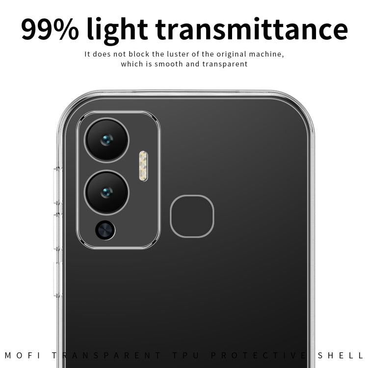 For Infinix Hot 12 Play MOFI Ming Series Ultra-thin TPU Phone Case(Transparent) - Infinix Cases by MOFI | Online Shopping UK | buy2fix