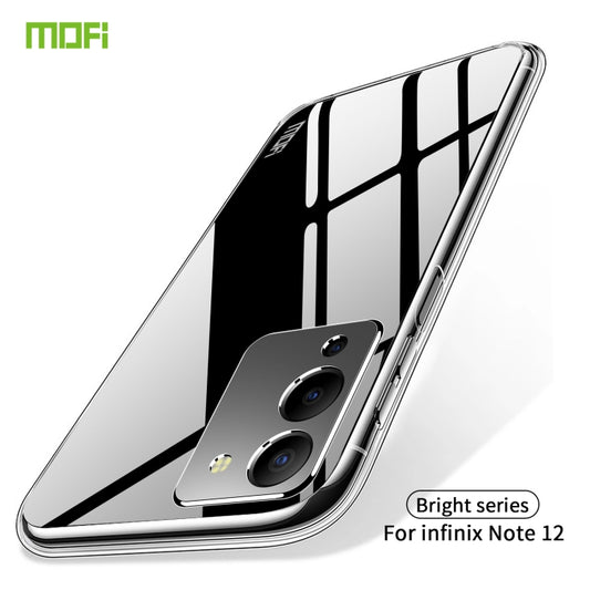 For Infinix Note 12 / G96 MOFI Ming Series Ultra-thin TPU Phone Case(Transparent) - Infinix Cases by MOFI | Online Shopping UK | buy2fix