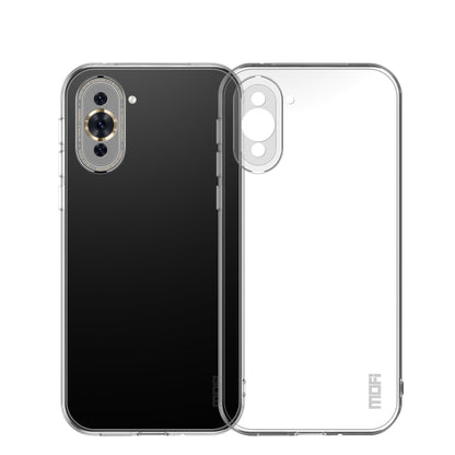 For Huawei Nova 10 Pro MOFI Ming Series Ultra-thin TPU Phone Case(Transparent) - Huawei Cases by MOFI | Online Shopping UK | buy2fix