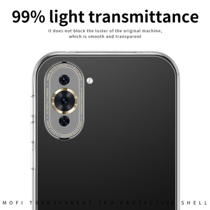 For Huawei Nova 10 Pro MOFI Ming Series Ultra-thin TPU Phone Case(Transparent) - Huawei Cases by MOFI | Online Shopping UK | buy2fix