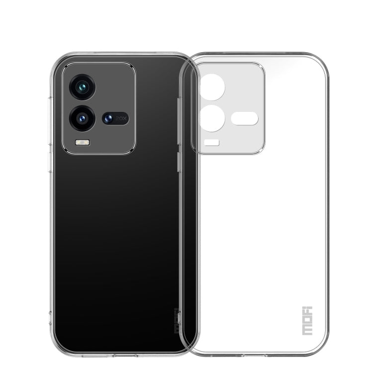 For vivo iQOO 10 MOFI Ming Series Ultra-thin TPU Phone Case(Transparent) - vivo Cases by MOFI | Online Shopping UK | buy2fix