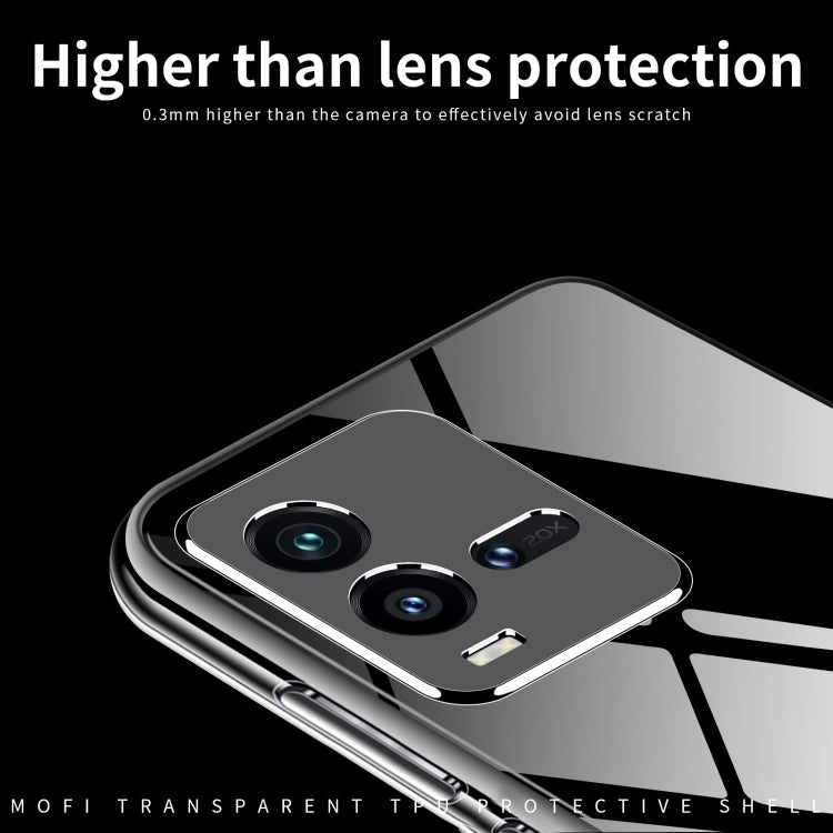 For vivo iQOO 10 MOFI Ming Series Ultra-thin TPU Phone Case(Transparent) - vivo Cases by MOFI | Online Shopping UK | buy2fix