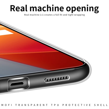 For vivo iQOO 10 MOFI Ming Series Ultra-thin TPU Phone Case(Transparent) - vivo Cases by MOFI | Online Shopping UK | buy2fix