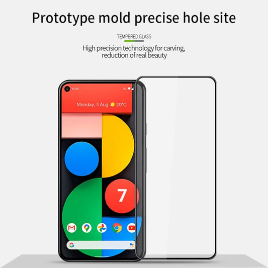 For Google Pixel 7 5G PINWUYO 9H 3D Curved Explosion-proof Tempered Glass Full Film(Black) - Google Tempered Glass by PINWUYO | Online Shopping UK | buy2fix