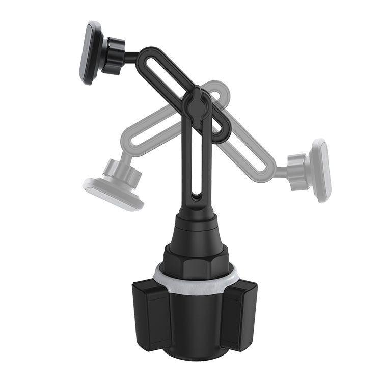 A57+X906 Ajustable Convenient Car Water Cup Magnetic Mobile Phone Holder - Universal Car Holders by buy2fix | Online Shopping UK | buy2fix