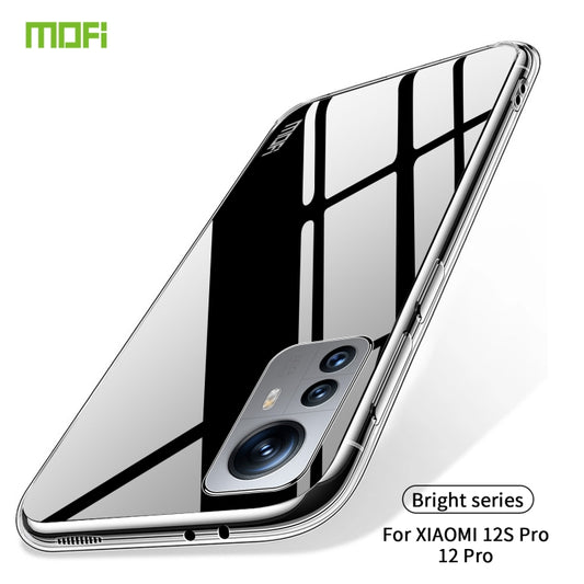 For Xiaomi 12 Pro / 12S Pro / 12 Pro Dimensity MOFI Ming Series Ultra-thin TPU Phone Case(Transparent) - Xiaomi Cases by MOFI | Online Shopping UK | buy2fix