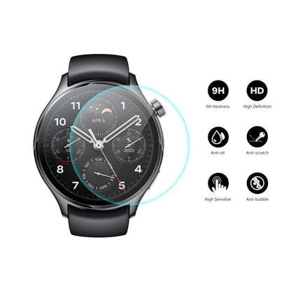 1 PCS For Xiaomi Watch S1 Pro ENKAY 0.2mm 9H Tempered Glass Screen Protector Film - Screen Protector by ENKAY | Online Shopping UK | buy2fix