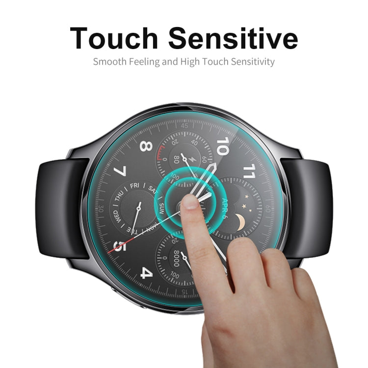 1 PCS For Xiaomi Watch S1 Pro ENKAY 0.2mm 9H Tempered Glass Screen Protector Film - Screen Protector by ENKAY | Online Shopping UK | buy2fix