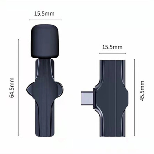 K18 Mini Mobile Lapel Microphone Live Streaming Vlog Wireless Microphone - Microphone by buy2fix | Online Shopping UK | buy2fix