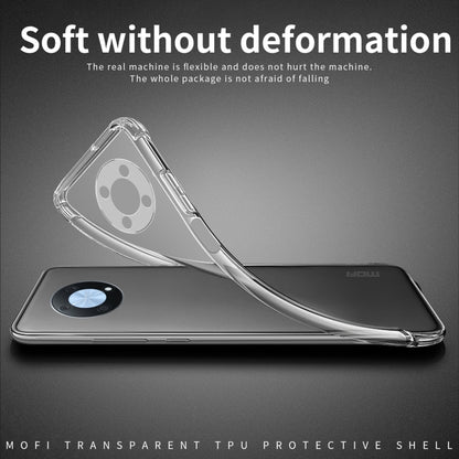 For Huawei nova Y90 / Enjoy 50 Pro MOFI Ming Series Ultra-thin TPU Phone Case(Transparent) - Huawei Cases by MOFI | Online Shopping UK | buy2fix