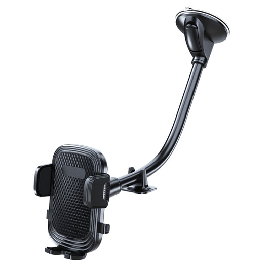 A190+X35 Car Phone Holder Windshield Sucker Mount Bendable Long Arm Stand - Universal Car Holders by buy2fix | Online Shopping UK | buy2fix