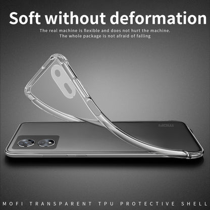 For OPPO A97 5G MOFI Ming Series Ultra-thin TPU Phone Case(Transparent) - OPPO Cases by MOFI | Online Shopping UK | buy2fix