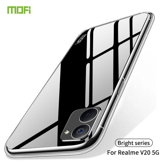 For Realme V20 5G MOFI Ming Series Ultra-thin TPU Phone Case(Transparent) - Realme Cases by MOFI | Online Shopping UK | buy2fix