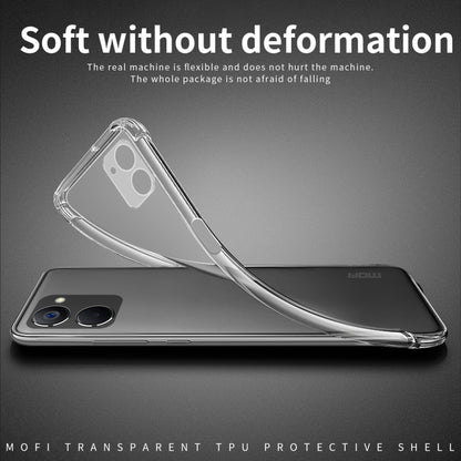 For Realme V20 5G MOFI Ming Series Ultra-thin TPU Phone Case(Transparent) - Realme Cases by MOFI | Online Shopping UK | buy2fix