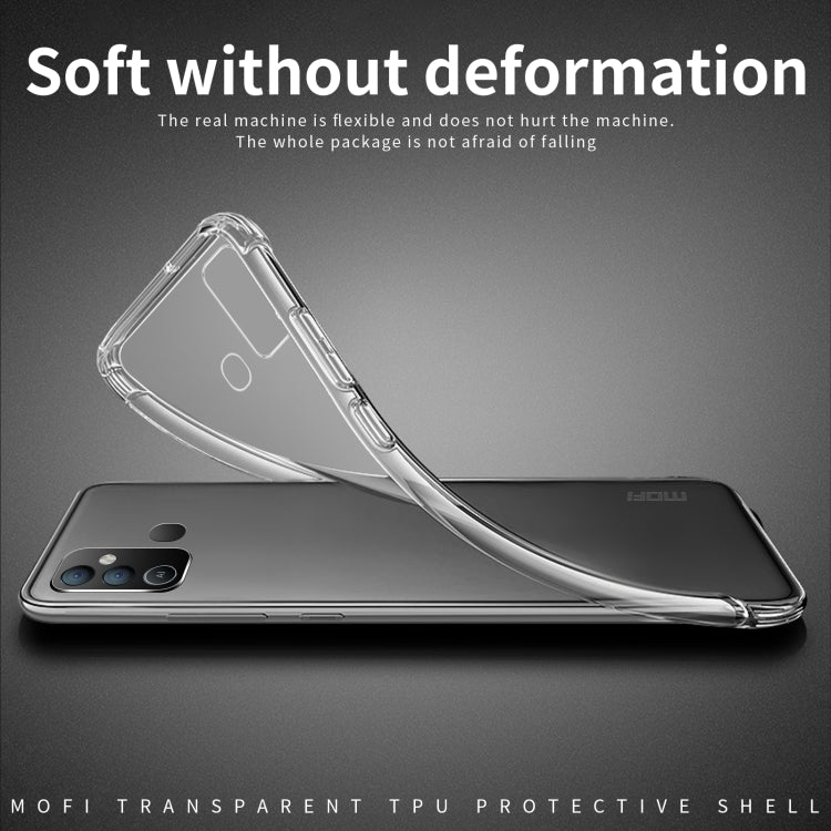For Tecno Pop 6 GO MOFI Ming Series Ultra-thin TPU Phone Case(Transparent) - Tecno Cases by MOFI | Online Shopping UK | buy2fix