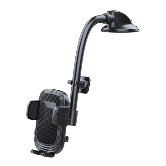 A190+X51 Car Phone Holder Dashboard Windshield Sucker Mount Bendable Long Arm Stand - Universal Car Holders by buy2fix | Online Shopping UK | buy2fix