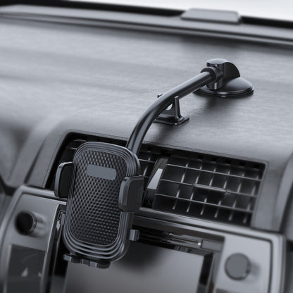 A190+X51 Car Phone Holder Dashboard Windshield Sucker Mount Bendable Long Arm Stand - Universal Car Holders by buy2fix | Online Shopping UK | buy2fix