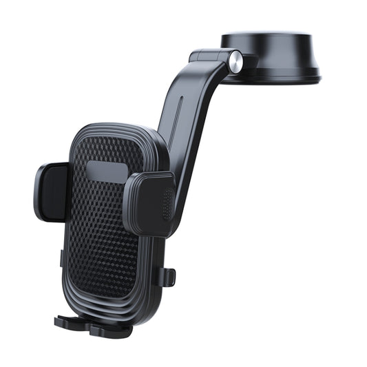 A190+X157 Car Phone Holder Dashboard Sucker Mount Stand  Retractable Clamp Arm - Universal Car Holders by buy2fix | Online Shopping UK | buy2fix