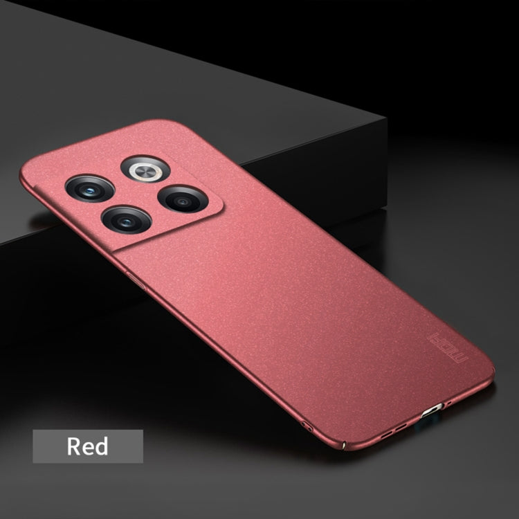 For OnePlus Ace Pro MOFI Frosted PC Ultra-thin Hard Phone Case(Red) -  by MOFI | Online Shopping UK | buy2fix
