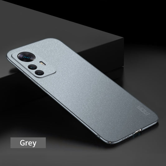 For Xiaomi 12T / 12T Pro / Redmi K50 Ultra MOFI Frosted PC Ultra-thin Hard Phone Case(Gray) - Xiaomi Cases by MOFI | Online Shopping UK | buy2fix