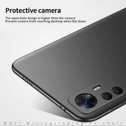 For Xiaomi 12T / 12T Pro / Redmi K50 Ultra MOFI Frosted PC Ultra-thin Hard Phone Case(Green) - Xiaomi Cases by MOFI | Online Shopping UK | buy2fix