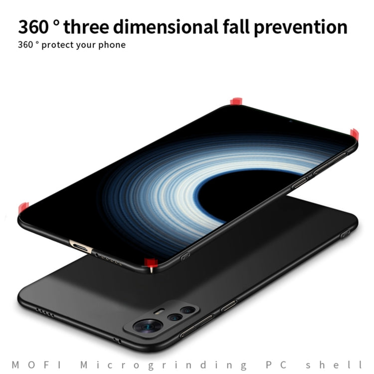 For Xiaomi 12T / 12T Pro / Redmi K50 Ultra MOFI Frosted PC Ultra-thin Hard Phone Case(Red) - Xiaomi Cases by MOFI | Online Shopping UK | buy2fix