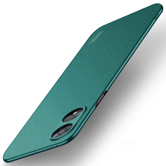 For OPPO A97 5G MOFI Frosted PC Ultra-thin Hard Phone Case(Green) - OPPO Cases by MOFI | Online Shopping UK | buy2fix