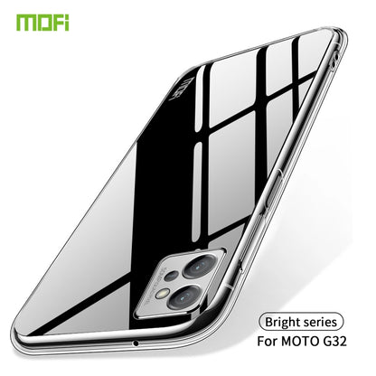 For Motorola Moto G32 MOFI Ming Series Ultra-thin TPU Phone Case(Transparent) - Motorola Cases by MOFI | Online Shopping UK | buy2fix