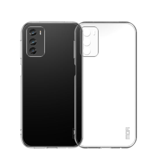 For Motorola Moto G42 MOFI Ming Series Ultra-thin TPU Phone Case(Transparent) - Motorola Cases by MOFI | Online Shopping UK | buy2fix