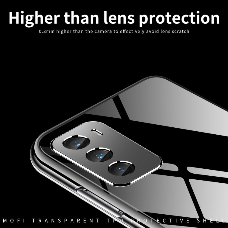 For Motorola Moto G42 MOFI Ming Series Ultra-thin TPU Phone Case(Transparent) - Motorola Cases by MOFI | Online Shopping UK | buy2fix