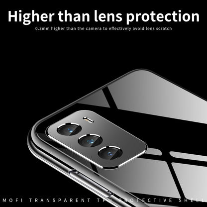 For Motorola Moto G42 MOFI Ming Series Ultra-thin TPU Phone Case(Transparent) - Motorola Cases by MOFI | Online Shopping UK | buy2fix