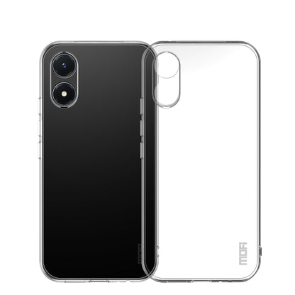 For vivo Y02s MOFI Ming Series Ultra-thin TPU Phone Case(Transparent) - vivo Cases by MOFI | Online Shopping UK | buy2fix