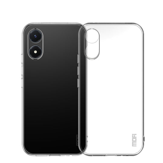 For vivo Y02s MOFI Ming Series Ultra-thin TPU Phone Case(Transparent)