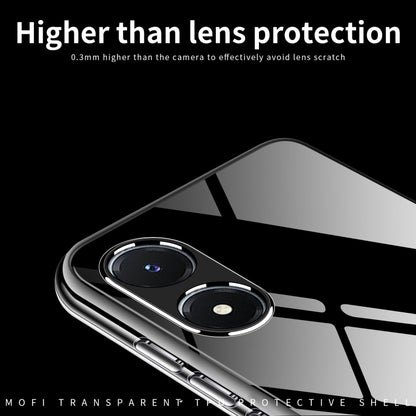 For vivo Y02s MOFI Ming Series Ultra-thin TPU Phone Case(Transparent) - vivo Cases by MOFI | Online Shopping UK | buy2fix