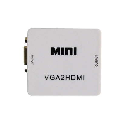 JSM Mini Size HD 1080P VGA to HDMI Scaler Box Audio Video Digital Converter Adapter by buy2fix