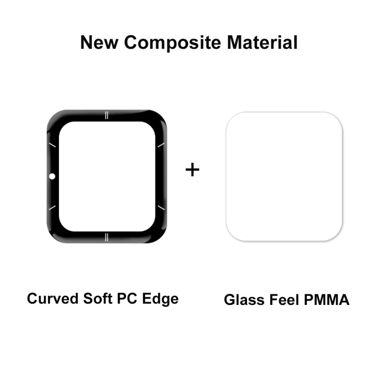 1 PCS For Garmin Venu SQ 2 ENKAY 3D Full Coverage Soft PC Edge + PMMA HD Screen Protector Film(Sport Version) - Screen Protector by ENKAY | Online Shopping UK | buy2fix