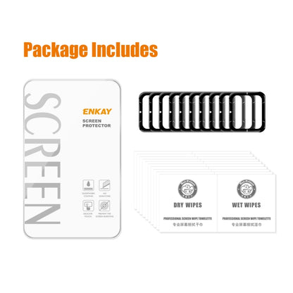 10 PCS For Garmin Venu SQ 2 ENKAY 3D Full Coverage Soft PC Edge + PMMA HD Screen Protector Film(Sport Version) - Screen Protector by ENKAY | Online Shopping UK | buy2fix