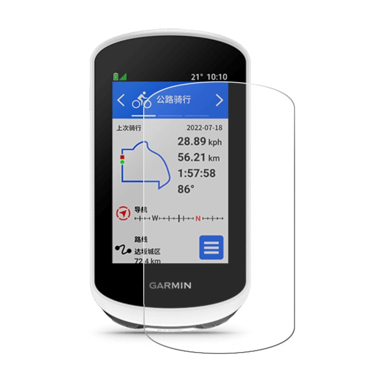 1 PCS For Garmin Edge Explore 2 ENKAY Hat-Prince 0.26mm 9H 2.5D Curved Edge Tempered Glass Protector - Screen Protector by ENKAY | Online Shopping UK | buy2fix