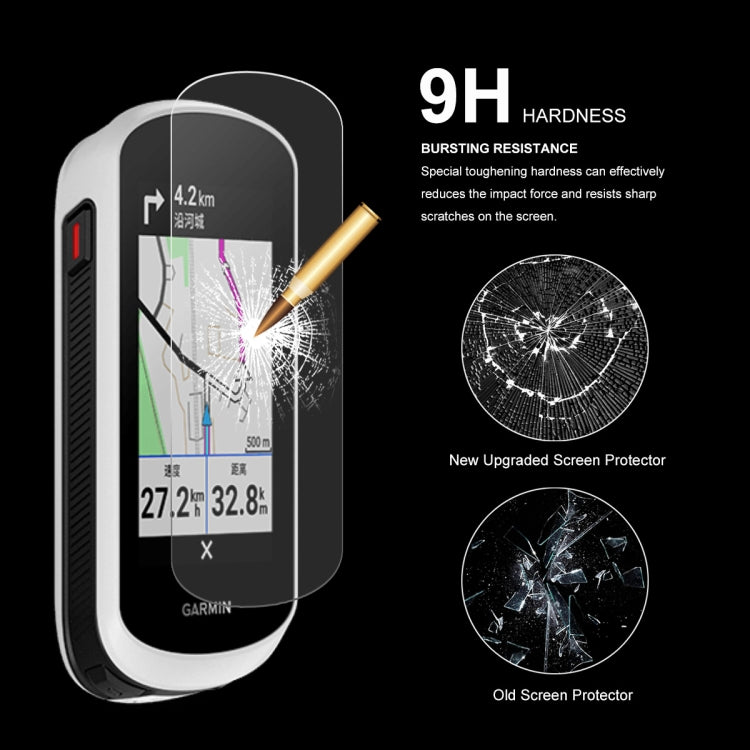 1 PCS For Garmin Edge Explore 2 ENKAY Hat-Prince 0.26mm 9H 2.5D Curved Edge Tempered Glass Protector - Screen Protector by ENKAY | Online Shopping UK | buy2fix