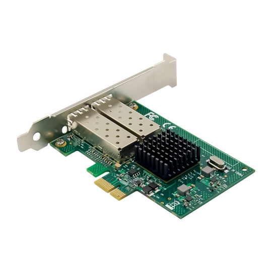 Carte réseau Ethernet SFP double port ST7257 PCIE X1 82576EB