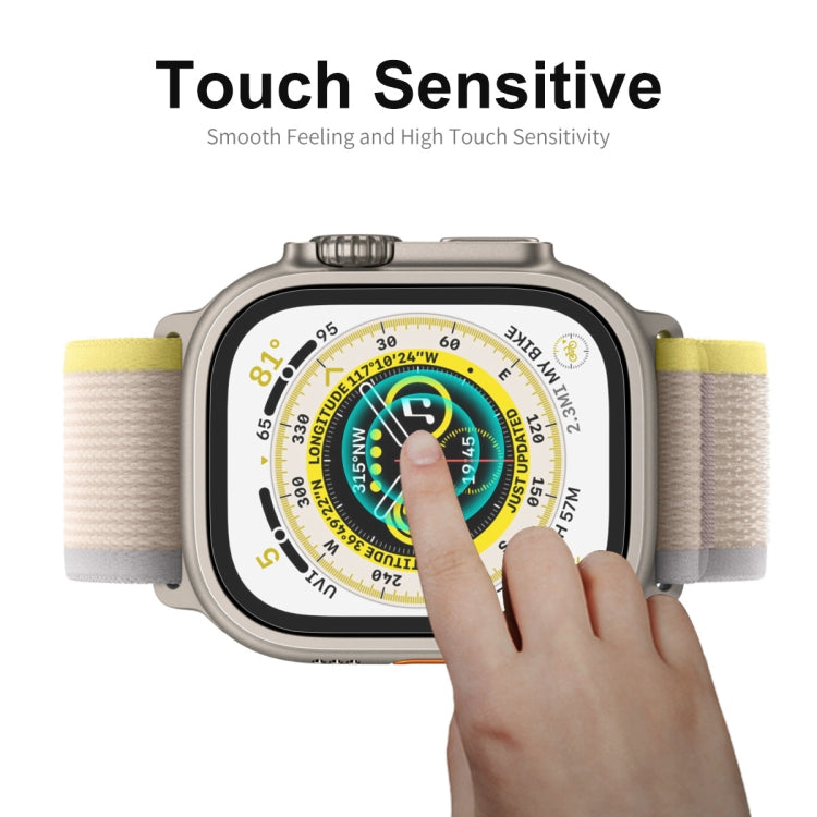 For Apple Watch Ultra 1 / 2 / 3 49mm 10pcs ENKAY 0.2mm 9H Tempered Glass Watch Film - Screen Protector by ENKAY | Online Shopping UK | buy2fix