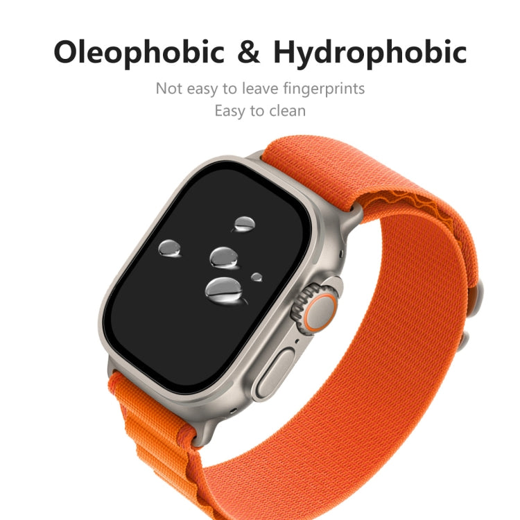 For Apple Watch Ultra 1 / 2 / 3 49mm ENKAY 9H Full Cover Tempered Glass Watch Film - Screen Protector by ENKAY | Online Shopping UK | buy2fix