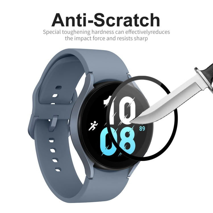 10 PCS For Samsung Galaxy Watch5 44mm ENKAY 9H Full Cover Tempered Glass Watch Film - Screen Protector by ENKAY | Online Shopping UK | buy2fix