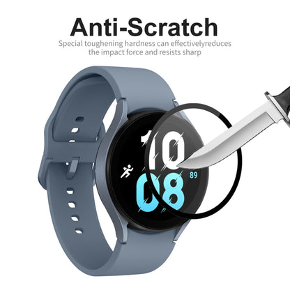 10 PCS For Samsung Galaxy Watch5 44mm ENKAY 9H Full Cover Tempered Glass Watch Film - Screen Protector by ENKAY | Online Shopping UK | buy2fix