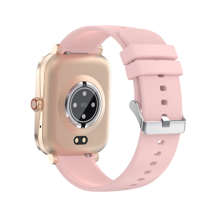 HK20 1.85 inch Color Screen Smart Watch,Support Heart Rate Monitoring/Blood Pressure Monitoring(Gold) by buy2fix