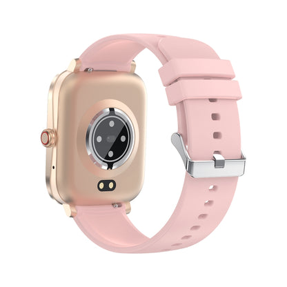 HK20 1.85 inch Color Screen Smart Watch,Support Heart Rate Monitoring/Blood Pressure Monitoring(Gold) by buy2fix