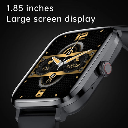 HK20 1.85 inch Color Screen Smart Watch,Support Heart Rate Monitoring/Blood Pressure Monitoring(Gold) by buy2fix